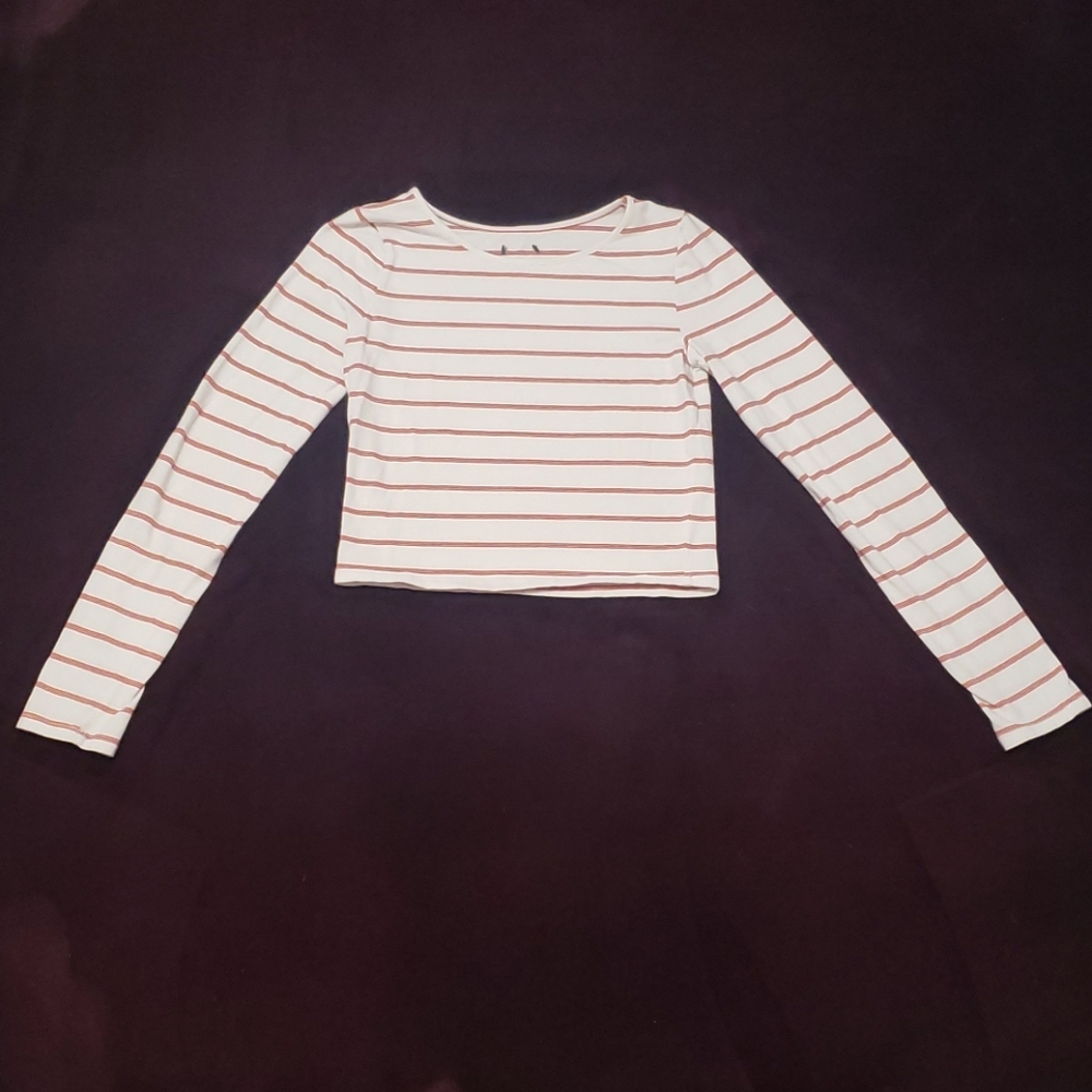🔴 🆓️ FREE* Wild Fable Striped Long-Sleeved Shirt 🔴 - Picture 5 of 8